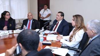 Las declaraciones las dio en conferencia.