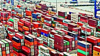 Puerto de contenedores.