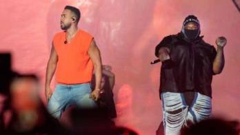 Sech, invitado de Arcángel en República Dominicana y cantó con Romeo