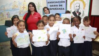 Realizaron un concurso de dibujos.