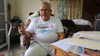 A Pedro Fernando Montañez ha sufrido seis infartos durante estos 12 años.