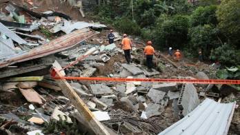 El deslave ocurrió el martes 22.