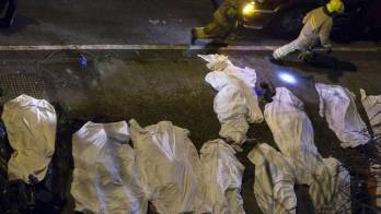 Muchos de los pasajeros quedaron largas horas atrapados.