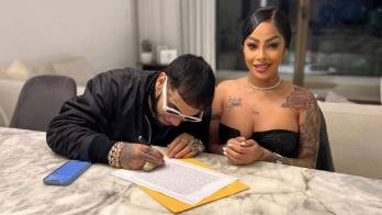 Anuel se casa con yailin a menos de un año de novios