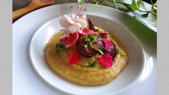 Gabriel, deleitando con sus emplatados