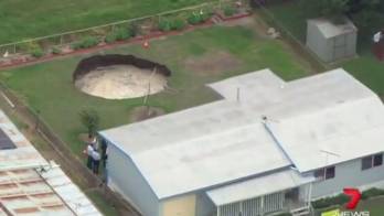 La casa podría estar sobre una mina de carbón abandonada.