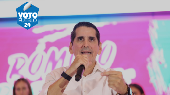 Rómulo Roux molesto con los grupos radicales.