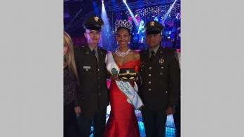 Panameña se convierte en la Reina de la Policía