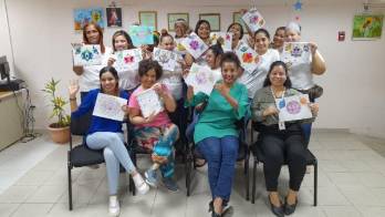 Privadas de libertad expresan sus emociones a través de la pintura