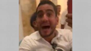 El senador estaba bien alcoholizado.