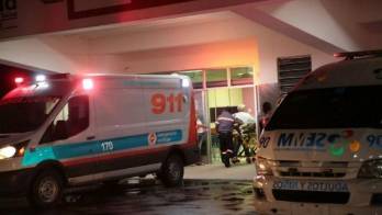 El hombre fue llevado al Hospital San Miguel Arcángel donde falleció.