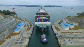 Canal de Panamá se ve obligado a aplicar la quinta restricción de calado por la sequía
