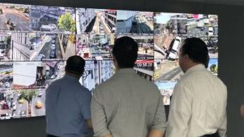 Refuerzan la vigilancia con cámaras de seguridad