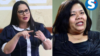 Zulay Rodríguez y Maribel Gordón precandidatas por la libre postulación para la presidencia de la República.