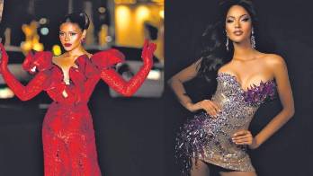 Las reinas de Calle Arriba y Calle Abajo salieron a recorrer las avenidas alrededor del Parque Porras.