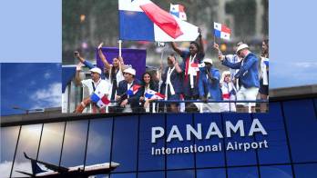 Atheyna y la delegación olímpica regresan a Panamá este lunes 12 de agosto