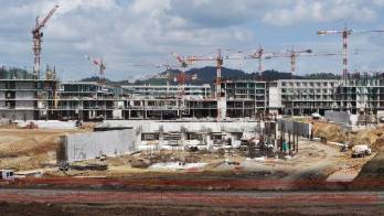 Obra tiene 45% de avance.