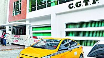 Sede del gremio de trabajadores.