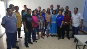 Reunión en la ciudad de Colón.