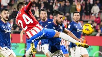 Girona entrega el liderato al Madrid