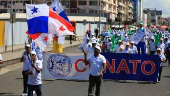 Los sindicatos exigen una decisión sobre el tema de la Caja de Seguro Social.