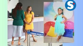 Dalys Saldaña, madre de la víctima estuvo presente en la audiencia.