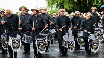 Presentación de la Banda Buho de Oro de Panamá.