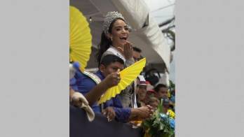 Miss Universo Panamá engalana los desfiles de Arraiján