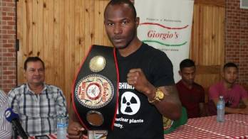 El boxeador cubano radicado en Panamá, Daniel Matellón.