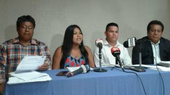 Autoridades comarcales se solidarizaron con la lucha de los indígenas Nägbe Buglé&nbsp; que se oponen a hidroeléctrica.