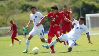 Primer partido de preparación de los canaleros.
