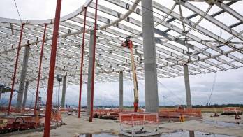 La obra debía estar terminada a principios de 2017, pero se estima que lo esté en el 2018.