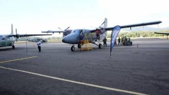 El Twin Otter DHC-6 tiene capacidad para 19 personas.