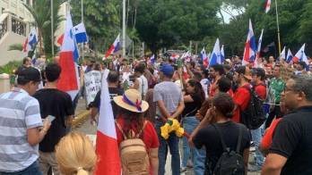 La vigilia continúo en la CSJ.