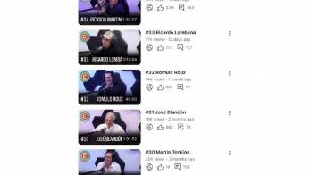 El último podcast tuvo 68 mil visitas.