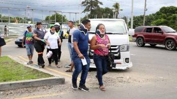 En mayo de 2016, un bus pirata se volcó en la Morelos, Tocumen.