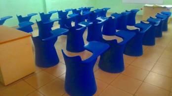 Las aulas se mantienen vacías.