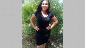 Sus padres Ariel Aguilar y Yalineth Concepción fueron quienes la motivaron a participar de la actividad.