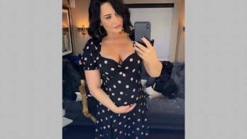Demi Lovato causa revuelo con pancita