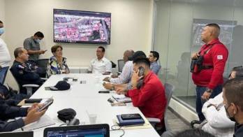 Representante de Vista Alegre coordina seguridad del desfile navideño