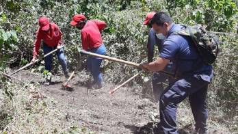 Especialistas de la FTC logran controlar incendio forestal en Tierras Altas
