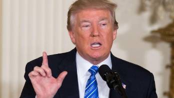 Donald Trump a la carga.