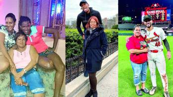 Deportistas de éxito... Mamá es la fan #1