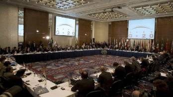 La cumbre mundial de países fuertes.