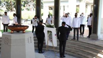 El orador oficial del acto fue el otrora negociador de los Tratados Torrijos-Carter Adolfo Ahumada.