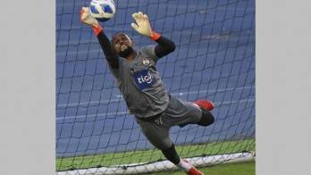 El portero Luis ‘Manotas' Mejía.