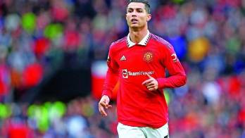 CR-7 no ha tenido una gran temporada con el United.
