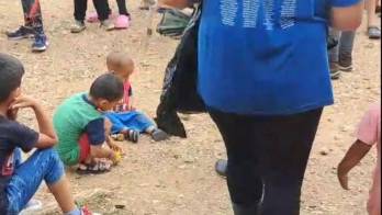 Niños migrantes dejan parte de su inocencia.