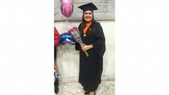 SALUDOS PARA LA NUEVA INGENIERA AGRÓNOMA | Elegiste una profesión, Ingeniera Agrónoma en Manejo de Cuenca y Ambiente, para la que tienes una gran vocación y a base de esfuerzo y mucho empeño has logrado concluir de forma exitosa. Auguramos para ti Gabriela Vigil Santamaría los mejores éxitos en tu vida personal y profesional. Confiamos en que serás una persona justa y consciente en aplicar todos tus conocimientos y lograrás ser exitosa en tu profesión. Todos tus familiares te felicitamos por tu reciente graduación.