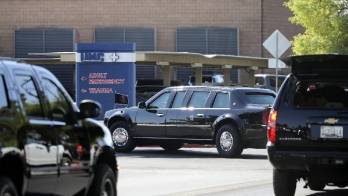 El presidente Donald Trump estuvo ayer en Las Vegas y visitó algunas de las víctimas de tiroteo.